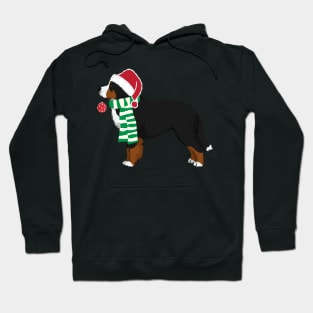 Bernese Mountain Dog Christmas Dog Hoodie